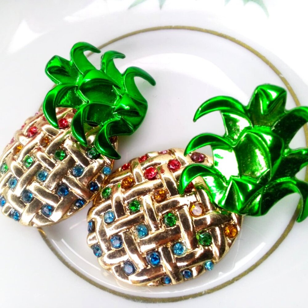PINEAPPLE EARRINGS